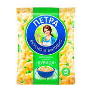 Вермишель быстрого приготовления «Петра» со вкусом курицы - Мир Продуктов №4