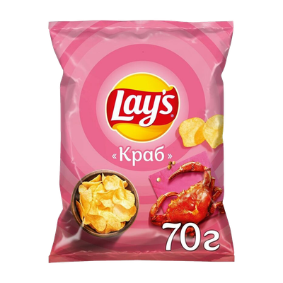 Чипсы «Lay's» со вкусом краба