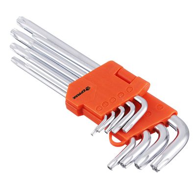 Набор ключей TORX-профиль 9пр. (75х3мм-170х9мм)
