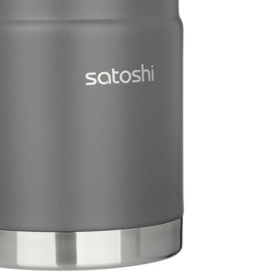 Термос SATOSHI Торнадо  с широкой горловиной, для еды, нержавеющая сталь