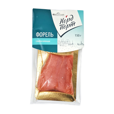 Форель слабосоленая филе-кусок «Норд Порт» 