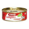 Консервы мясные «ОМКК» говядина сочная с 6 месяцев