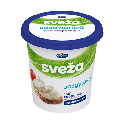 Сыр творожный «Sveza» 60% сливочный