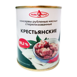 Консервы мясные «Крестьянские» стерилизованные