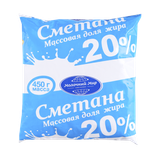 Сметана «Молочный мир» 20%