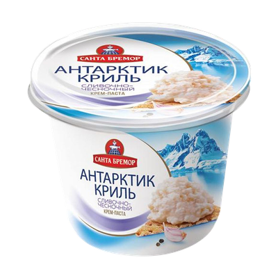 Паста с антарктическим крилем «Антарктик Криль» сливочно-чесночный