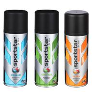 Дезодорант аэрозоль мужской  SPORT STAR Ice Blue/Outpace/Ultra, 175 мл  - Галамарт