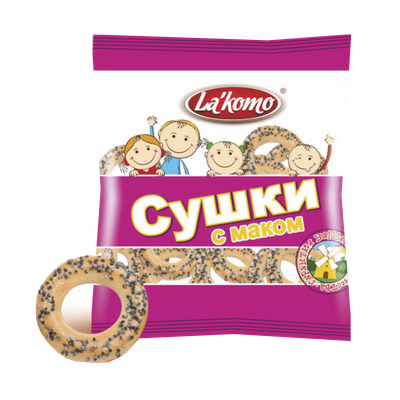Сушки «La'komo» с маком