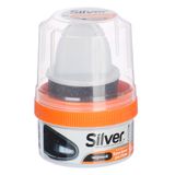 Крем-блеск для обуви SILVER черный, 3005-01/2005-01