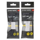 Шнурки для обуви «STREETWISE» плоские, 8мм, 0,85м