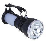 Фонарь прожектор 2-в-1 «ЕРМАК» аккумуляторный, 24 SMD + 1 Вт LED, шнур 220В, 17,5x7,5 см