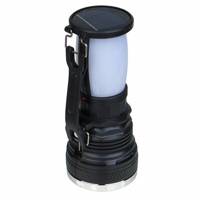 Фонарь прожектор 2-в-1 «ЕРМАК» аккумуляторный, 24 SMD + 1 Вт LED, шнур 220В, 17,5x7,5 см