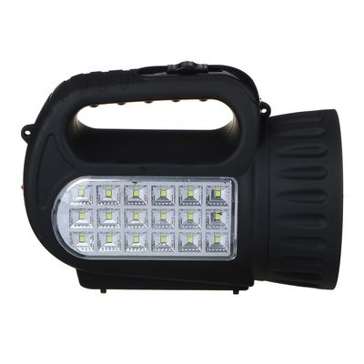 Фонарь прожектор «ЕРМАК» аккумуляторный, 18 SMD + 1 LED, шнур 220В, 18x11 см