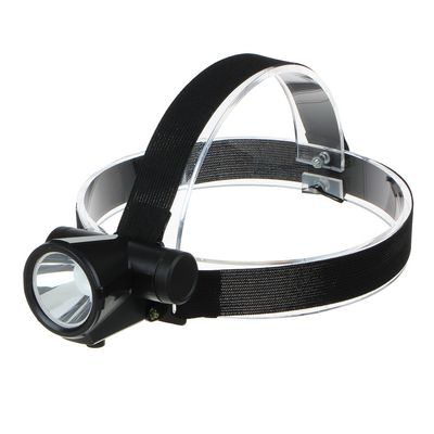 Фонарь налобный «ЕРМАК» 1 LED, 3 Вт, 8х6х6,2 см, 2 режима, 1200мАч, USB кабель