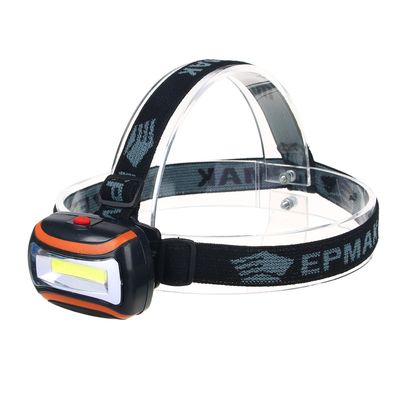 Фонарь налобный «ЕРМАК» COB LED, 65 Лм, 3xAAA, 0,65 Вт, 6,5х4,7х3см