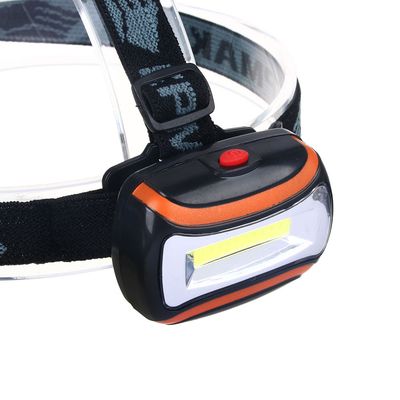 Фонарь налобный «ЕРМАК» COB LED, 65 Лм, 3xAAA, 0,65 Вт, 6,5х4,7х3см