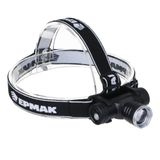 Фонарь налобный «ЕРМАК» CREE XPE LED, 4 режима, 1200мАч, 8,3х3,8х7,3см, USB кабель