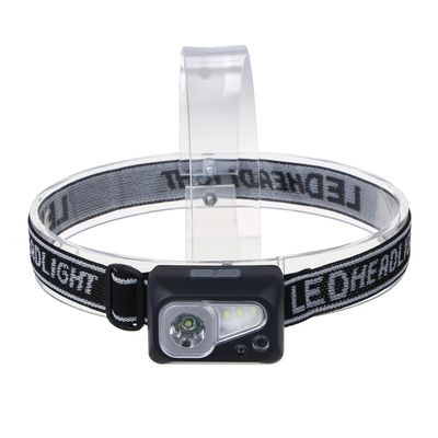 Фонарь налобный «ЕРМАК» сенсорный, XPE LED + 3 SMD, 6 режимов, 500мАч, зарядка Type C, 57х29х38 мм