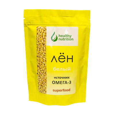 Семена льна «Superfood» белые