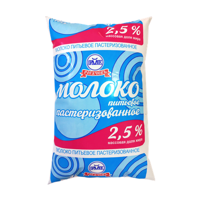 Молоко «Рогачевъ» 2,5% пастеризованное