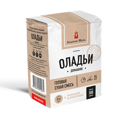 Полуфабрикат мучных изделий «Оладьи домашние»