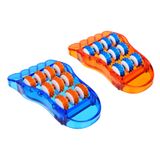 Массажер для ступней ног (улучшающий кровообращение) тм BY SPORT, 21,5x12см, 2 цвета