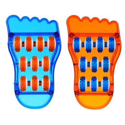 Массажер для ступней ног (улучшающий кровообращение) тм BY SPORT, 21,5x12см, 2 цвета