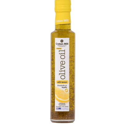 Масло оливковое рафинированное «Cretan Mill» с цедрой лимона