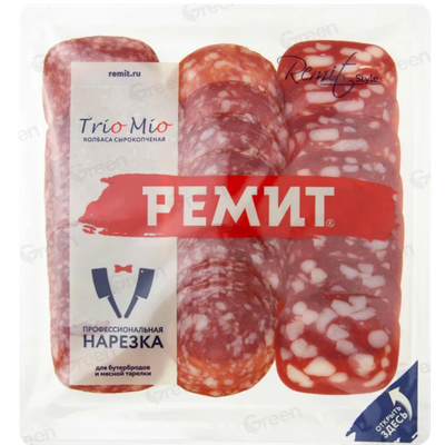 Колбаса сервировочная набор «Trio Mio» нарезка с/к