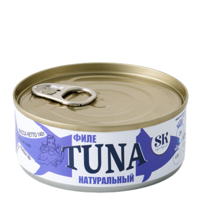 Тунец «Tuna» филе натуральное