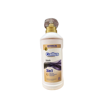 Гель для стирки черных тканей 3 в 1 «Gallus» black