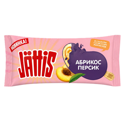 Мороженое сливочное «Jattis» персик-абрикос