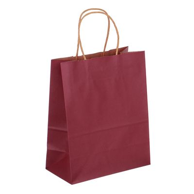 Пакет LADECOR  подарочный, бумажный, ML 21x27x11 см, цветной крафт, 10 цветов