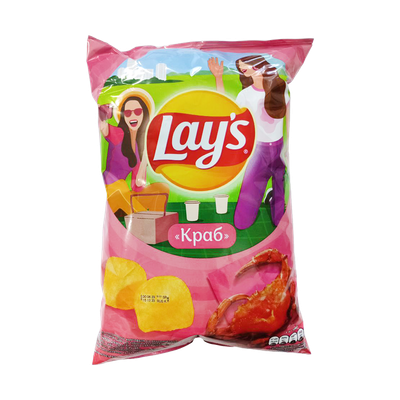 Чипсы «Lay's» со вкусом краба