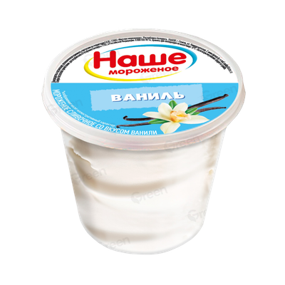 Мороженое «Наше мороженое» ваниль