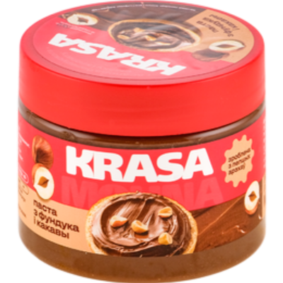 Паста из фундука «Krasa» с какао