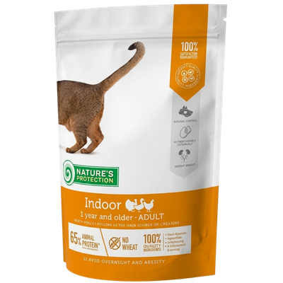 Корм сухой NP  Indoor Poultry для котов от 1 года живущих дома с птицей