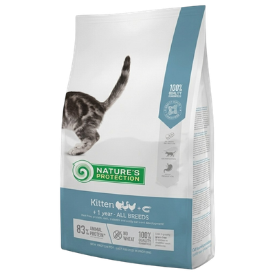 Корм сухой NP Kitten Poultry with krill для котят всех пород до 12 мес с птицей и крилем