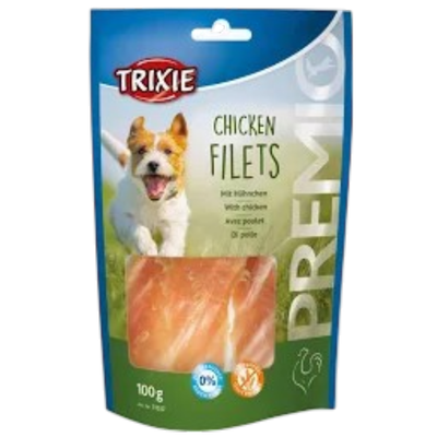 Лакомство «TRIXIE PREMIO» для собак, куриные ломтики, без глютена и сахара