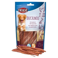 Лакомство «TRIXIE PREMIO Duckinos» для собак соломка, с утиной грудкой, без глютена и сахара - Зооточка