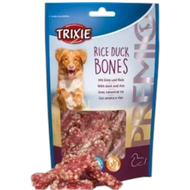 Лакомство «TRIXIE PREMIO» для собак, косточки из утиного мяса с рисом, без глютена и сахара - Зооточка