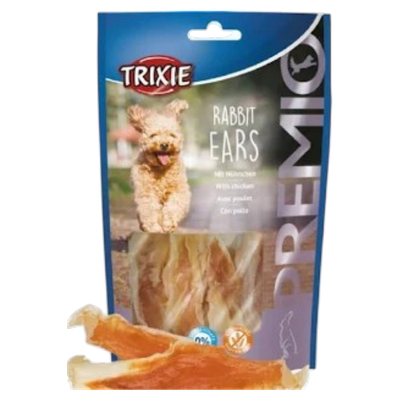 Лакомство «TRIXIE PREMIO» для собак, кроличьи ушки, без глютена и сахара