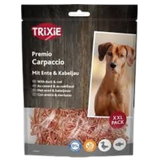 Лакомство «TRIXIE PREMIO» для собак, карпаччо с уткой и треской, без глютена и сахара