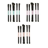 Набор кистей для визажа «ЮНИLOOK» 2-х сторонние 5 шт - Галамарт