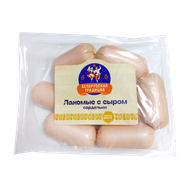 Сардельки «Лакомые с сыром» в/с																	 - Мир Продуктов №3