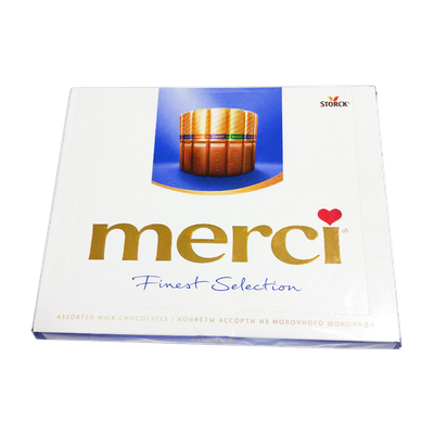 Набор конфет «Merci» ассорти из молочного шоколада