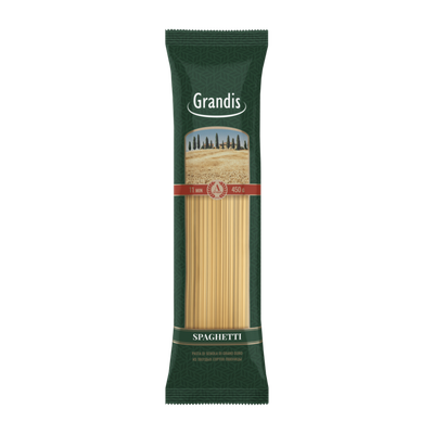 Макаронные изделия «Grandis» спагетти гр.А в/с