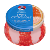 Икра лососевая «Стольная» (имитация) с крем-соусом с лососем