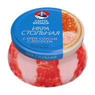 Икра лососевая «Стольная» (имитация) с крем-соусом с лососем - Мир Продуктов №3