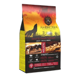 Корм сухой холистик «AMBROSIA GRAIN FREE» для собак всех пород, говядина, лосось